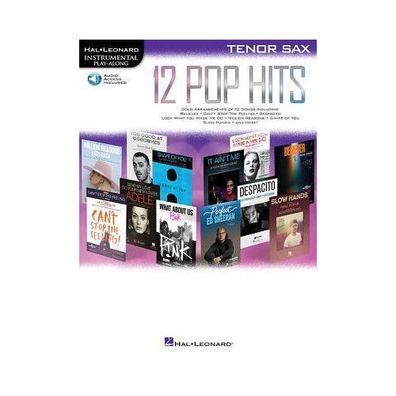 12 Pop Hits Instrumental Play-Along Instrumental Play-Along