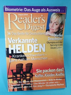 Monatsheft Reader`s Digest - August 2004 - Rarität