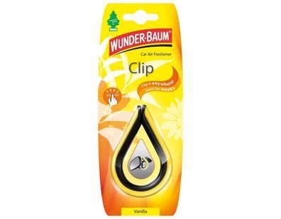 WUNDER-BAUM | CLIP | Lufterfrischer Auto Duftspender Parfüm KFZ Camper - Vanille
