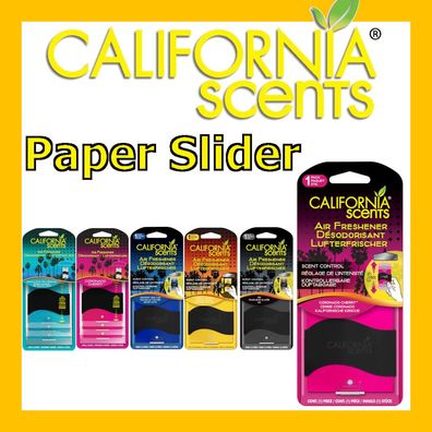 California SCENTS | Luftererfrischer Auto Duft Camper Parfüm | PAPER SLIDER