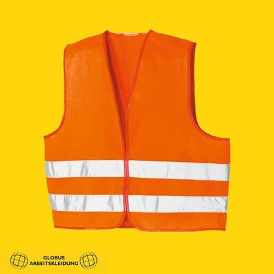 Warnweste Warnschutzweste Sicherheitsweste Texxor 4202 orange (Universalgröße)