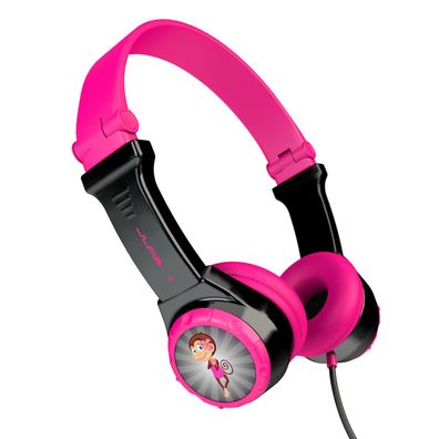 Jlab JBuddies Folding Kids Headphones, Pink