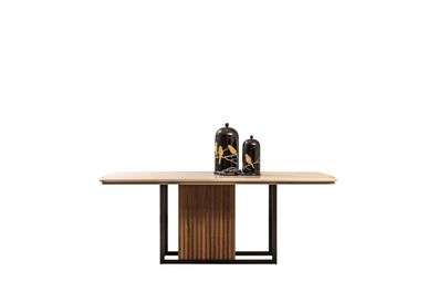 Esstisch Tisch Esszimmertisch Holz Braun Modern Esszimmer Holztisch