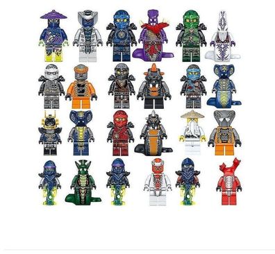 24 Stück Ninjago Minifiguren