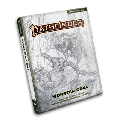 Pathfinder RPG: Pathfinder Monster Core Bundle Sketch Cover Edition (P2) / EN