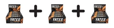 3 x Yates Protein Bar, Chocolate Caramel - 12 x 60g