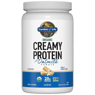 Organic Creamy Protein with Oat Milk, Vanilla Cookie - 860g