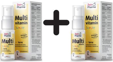 2 x Multivitamin Junior - 25ml Spray