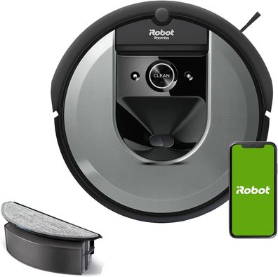 iRobot Roomba Combo i8 (i8176) Saug- und Wischroboter mit 2. Auffangbehälter