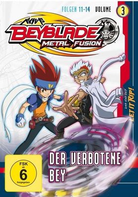 Beyblade Metal Fusion - Volume 3 - Der verbotene Bey DVD/ NEU/ OVP