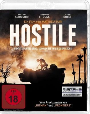 Hostile - Wenn es dunkel wird, kommen sie Blu-ray - NEU/ OVP FSK18