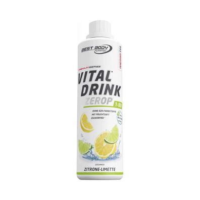 Best Body Nutrition Vital Drink Zerop (500ml) Lemon Lime