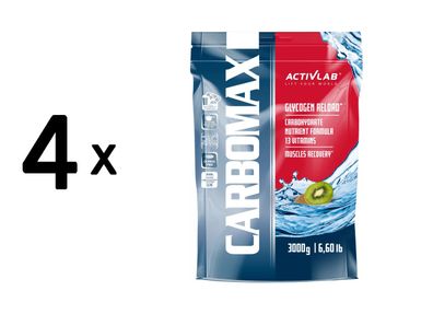 4 x Activlab CarboMax Energy Power Dynamic (3000g) Kiwi