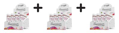3 x Best Body Nutrition Magnesium Liquid Shots (20x25ml) Tropical