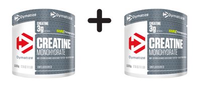 2 x Dymatize Creatine Monohydrate Powder (500g)