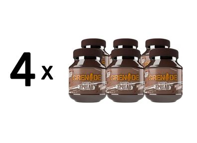 4 x Grenade Protein Spread (6x360g) Milk Chocolate