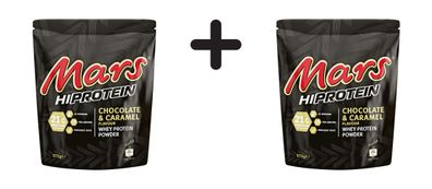 2 x Mars Protein Mars Protein Powder (875g) Chocolate and Caramel