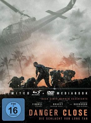 Danger Close - Die Schlacht von Long Tan - Mediabook Blu-ray + DVD NEU/ OVP