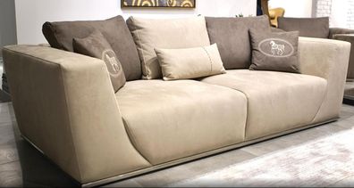 Wohnzimmer Sofa Dreisitzer Modern Sofa Couch Polster Möbel Textil Einrichtung