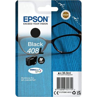 EPSON 408L Tintenpatrone black C13T09K14010 Epson WF-C 4810