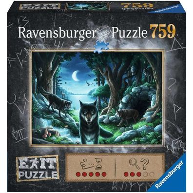 RAV Puzzle EXIT Wolfsgeschichten 759 15028 - Ravensburger 15028 - (Spielwaren...