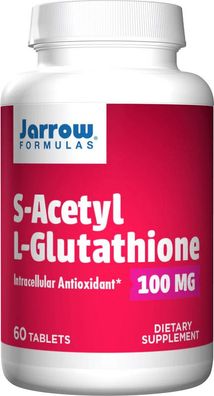 Jarrow Formulas, S-Acetyl-L-Glutathion, 100mg, 60 Tabletten | MHD 06/24