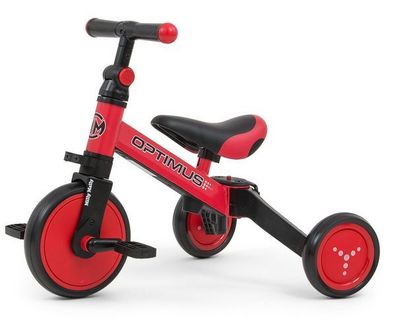 Milly Mally 3-in-1 Fahrrad Optimus Red