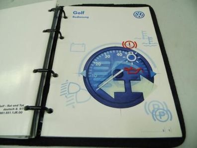 Bedienungsanleitung / Handbuch VW Golf IV (Typ:1J1/1J5)