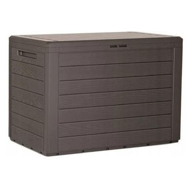 Auflagebox Kunststoff 190L Aufbewahrungsbox Truhe Balkon Garten Kissenbox 8682