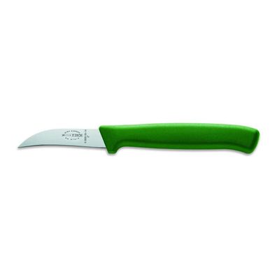 Dick Schälmesser 5 cm grün - Messer für Obst & Gemüse mit gebogene Klinge