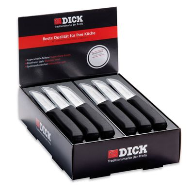 Dick Küchenmesser 7 cm im Set Edelstahl Messerset 30 teilig