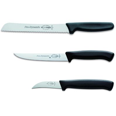 Dick Messerset mit 3 Messer Schälmesser Brotmesser Küchenmesser Set
