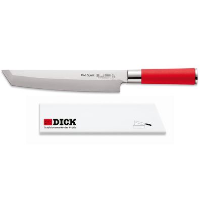 DICK Red Spirit Tanto Messer Universalmesser 21 cm mit Kunststoff Klingenschutz