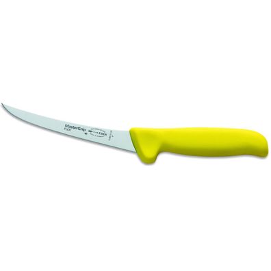 Dick Ausbeinmesser Schlachtmesser Stechmesser flexibel 15 cm Fleischmesser gelb
