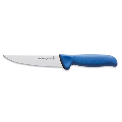 Dick Stechmesser 15 cm blau - Fleischermesser - kurze schmale spitze Klinge