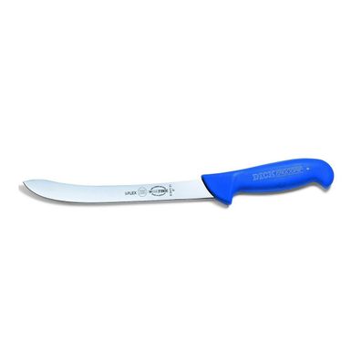 Dick Filetiermesser 21 cm blau - Fischmesser geschweifte halbflexible Klinge