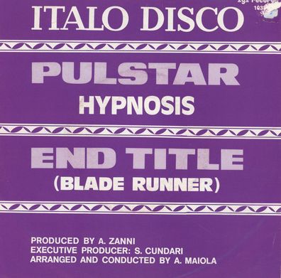 7" Hypnosis - Pulstar