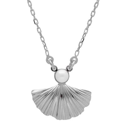 Victoria Cruz Schmuck Damen-Halskette Tokyo Silber mit Perle A4778-00HG