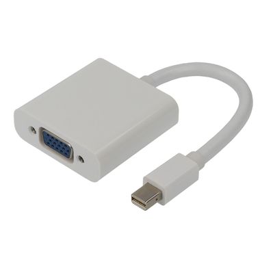 Networx Mini DisplayPort Ausgang auf VGA Adapter für MacBook (Pro/ Air) weiß