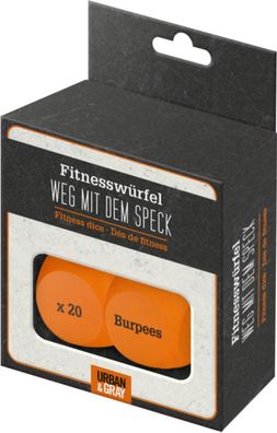 Spiegelburg Fitnesswürfel WEG MIT DEM SPECK - Urban&Gray