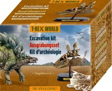 Spiegelburg Ausgrabungsset Dinoschädel Stegosaurus T-Rex World