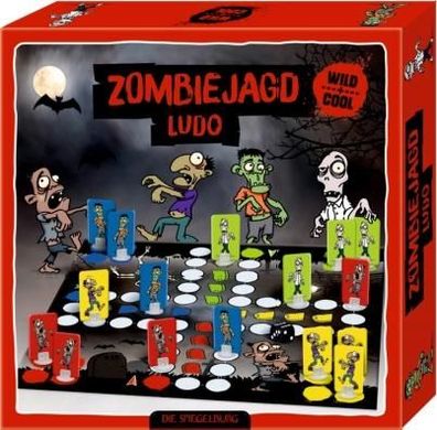 Spiegelburg Ludo-Spiel "Zombiejagd" Wild + Cool