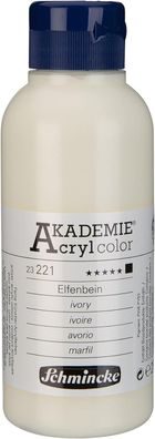 Schmincke Akademie Acryl Color 250ml Elfenbein Acryl 23221027