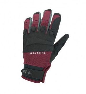 Handschuhe SealSkinz All Weather MTB Gr. XXL (12) schwarz/ rot