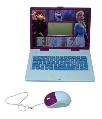 Lexibook JC598FZi1 Disney Frozen 2-pädagogisches zweisprachiges Laptop Franz/ Eng