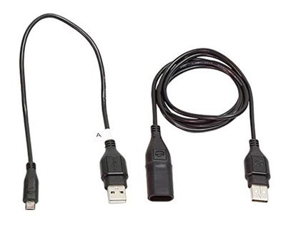 Optimate Ladekabel, Für USB-Ladegerät O-100, Micro-USB, Länge: 30cm, incl. 100cm ...