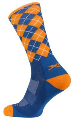 XLC All MTN Socke CS-L02 blau orange Gr. 42-45