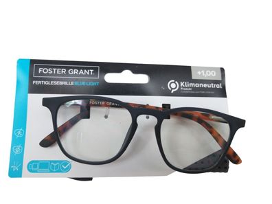 Foster Grant Lesebrille + 1,00 Brille FGR02110 One Size