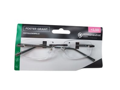 Foster Grant Lesebrille + 2,50 Brille FGR02025 One Size