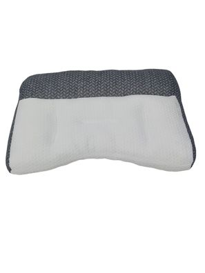 Orthopädisches Kissen 40x60cm Weiß Grau Ergonomic Pillow (Gr. 40 x 60 cm)